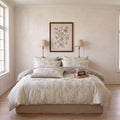 Light Beige Tonal Duvet Cover Set – Cozy Neutral Bedding with Pillowcases & Bed Runner