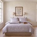 Light Lavender Tonal Duvet Cover Set – Serene Purple Bedding with Pillowcases