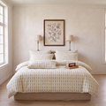 Nordic Minimalist Dash Line Soft Washed Cotton Bedding
